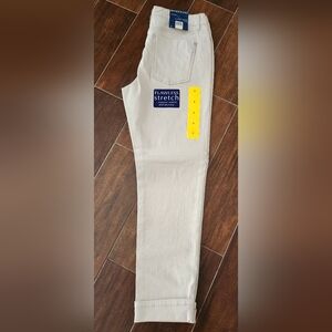 Bandolino Khaki Roll Up Jeans